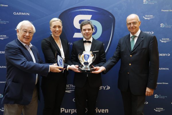 The winner of FIA SDC 2021 receives a trophy.